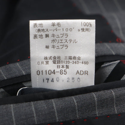 バーバリー ブラック レーベル スーパー 100S ウール ジャケット