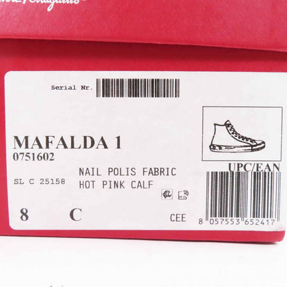 サルヴァトーレ フェラガモ MAFALDA 1 ハイカット スニーカー