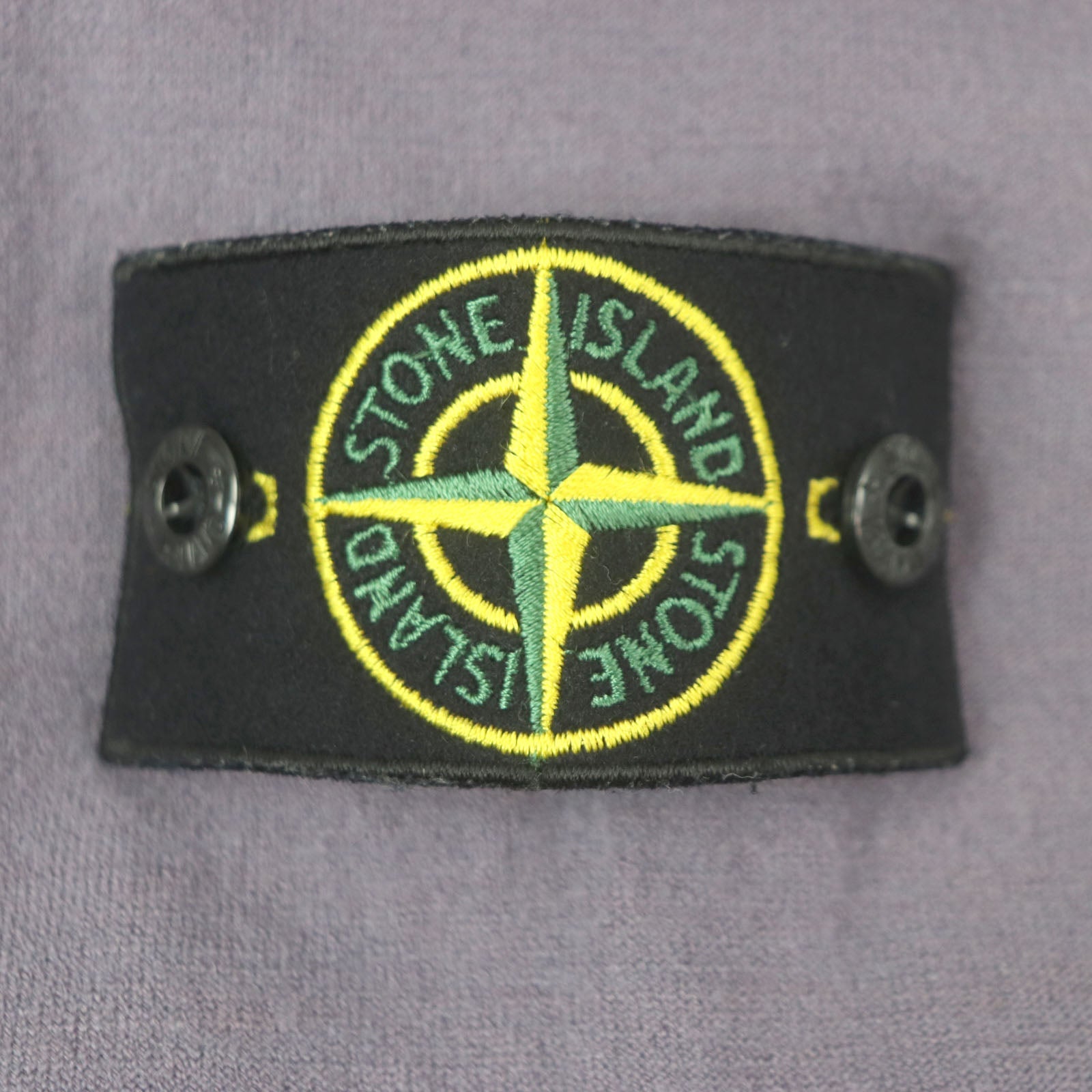 ストーン アイランド ロゴ パッチ ウール ニット 長袖 Tシャツ