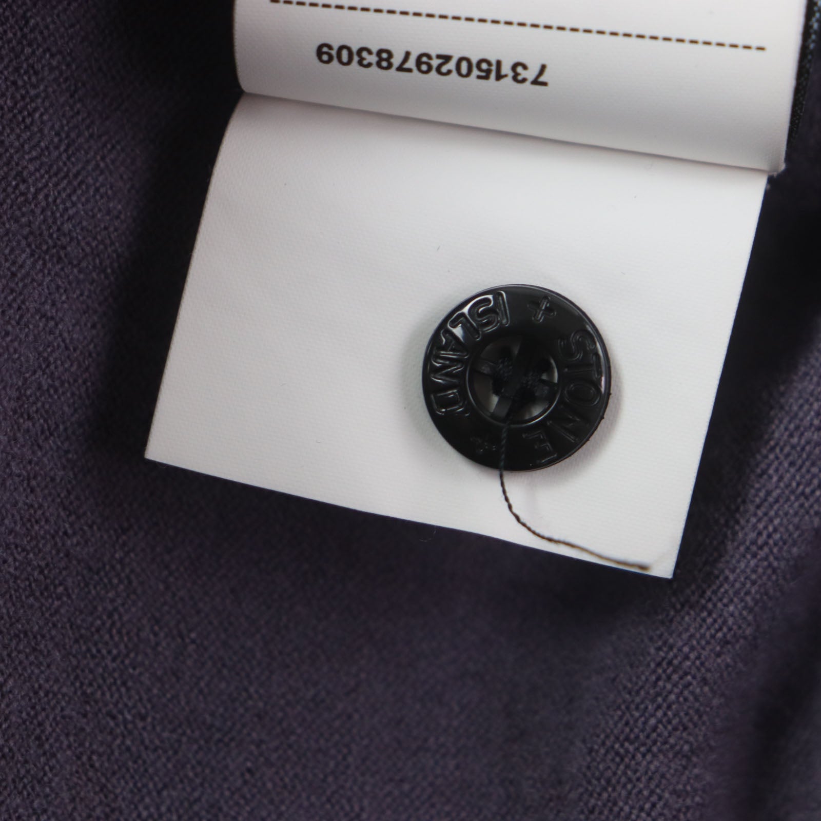 ストーン アイランド ロゴ パッチ ウール ニット 長袖 Tシャツ