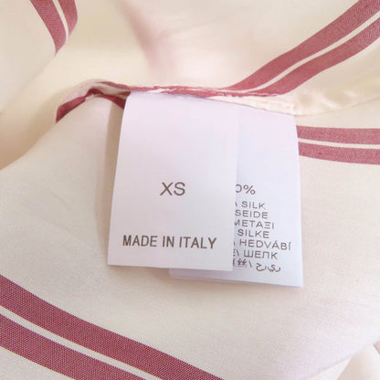 Brunello Cucinelli ストライプ パターン シルク シャツ