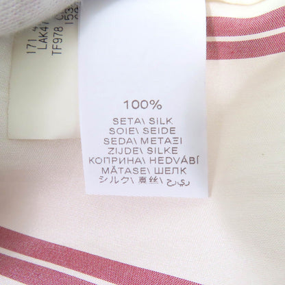 Brunello Cucinelli ストライプ パターン シルク シャツ