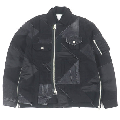 Sacai ブルゾン コットン ナイロン
