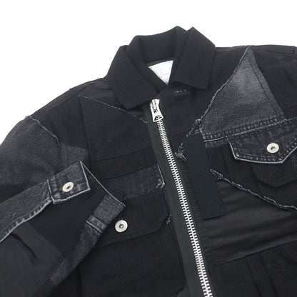 Sacai ブルゾン コットン ナイロン