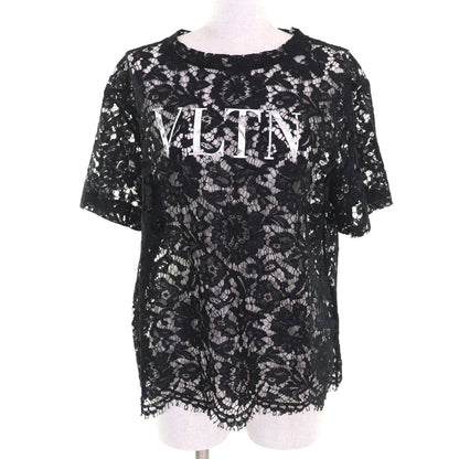 ヴァレンティノ VLTN ロゴ レース レーヨン トップ