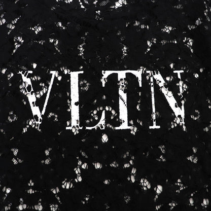ヴァレンティノ VLTN ロゴ レース レーヨン トップ