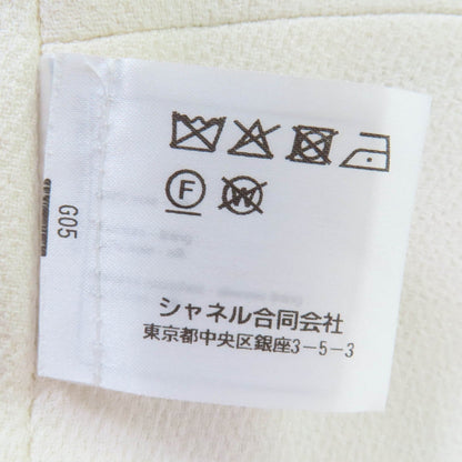 シャネル COCOマーク ボタン シルク ジャケット