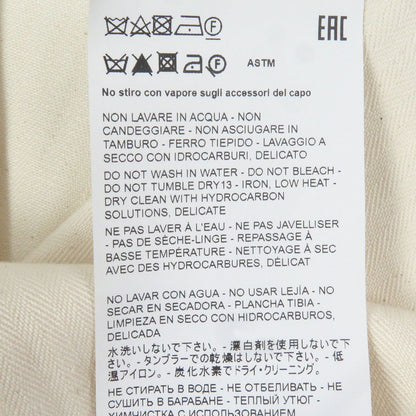 ジルサンダー+ ヘリンボーン パッチ コットン シャツ