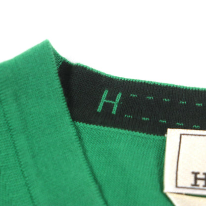 エルメス H 刺繍 ウール ニット