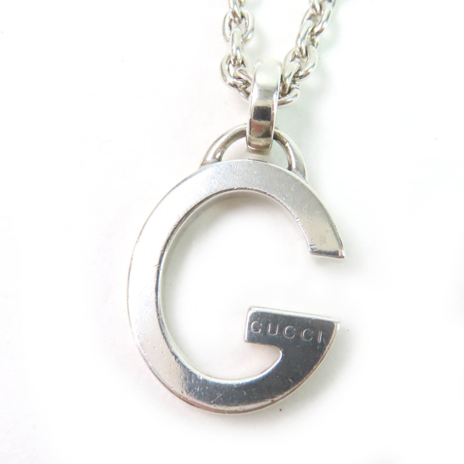 グッチ G ロゴ AG925 ネックレス
