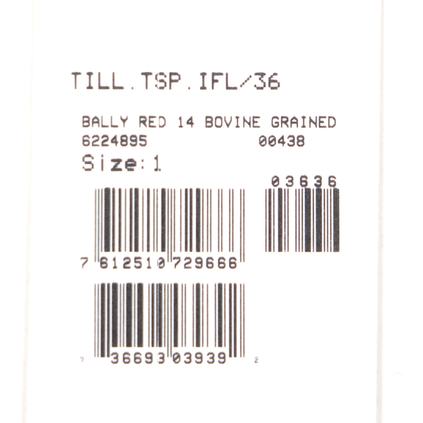 バリー TILL.TSP レザー ロング ウォレット