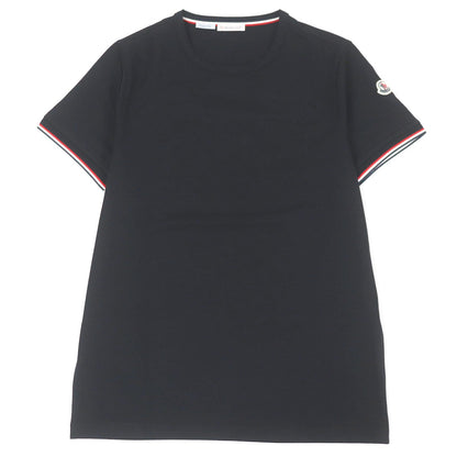 Moncler トリコロール ロゴ パッチ コットン Tシャツ