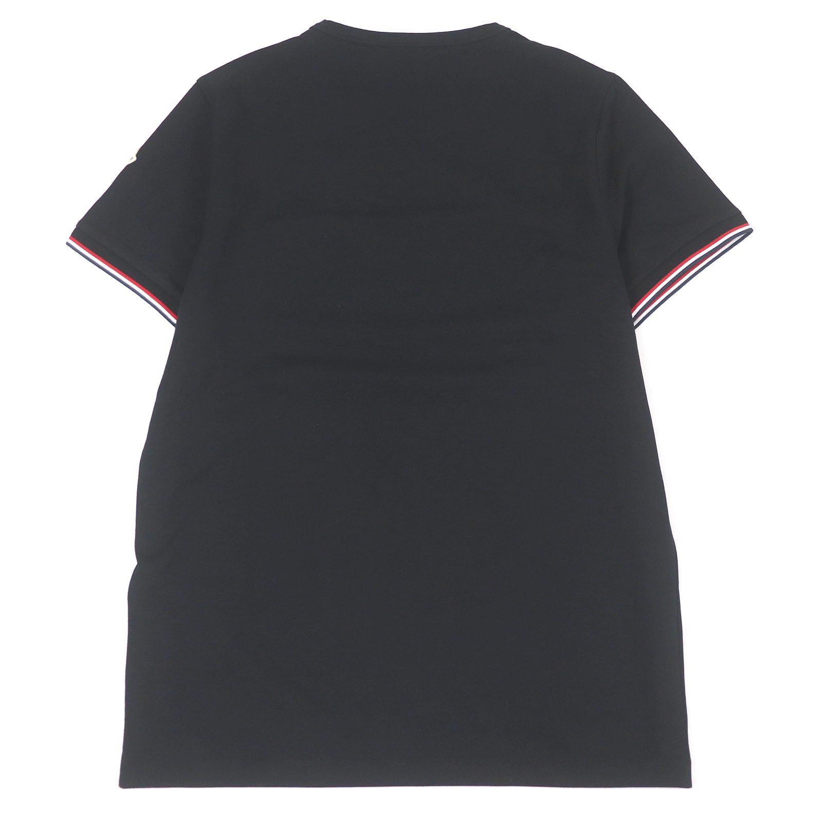 Moncler トリコロール ロゴ パッチ コットン Tシャツ