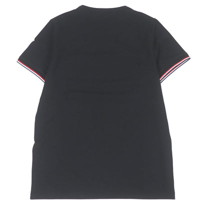 Moncler トリコロール ロゴ パッチ コットン Tシャツ