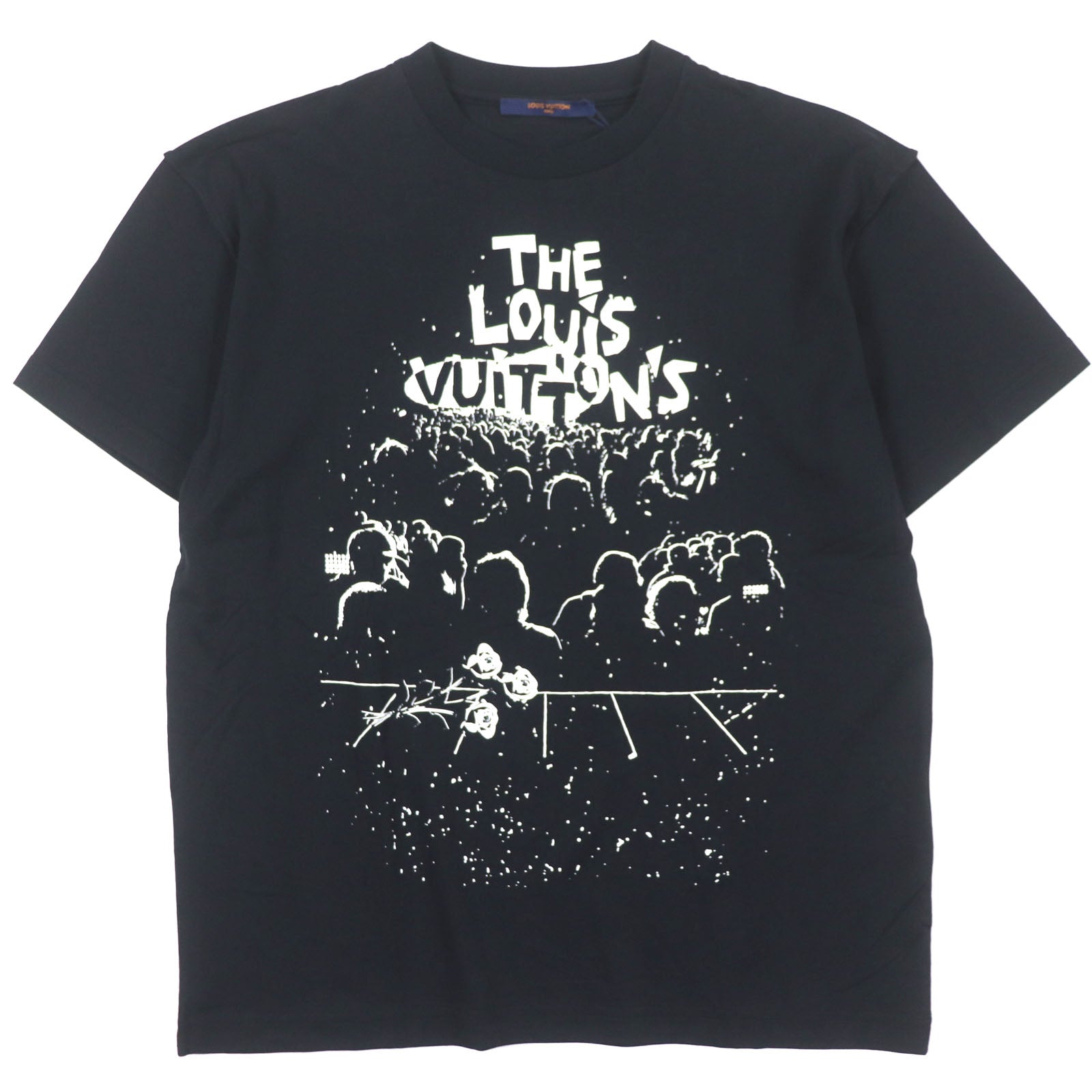 ルイヴィトン LV コンサート プリント Tシャツ