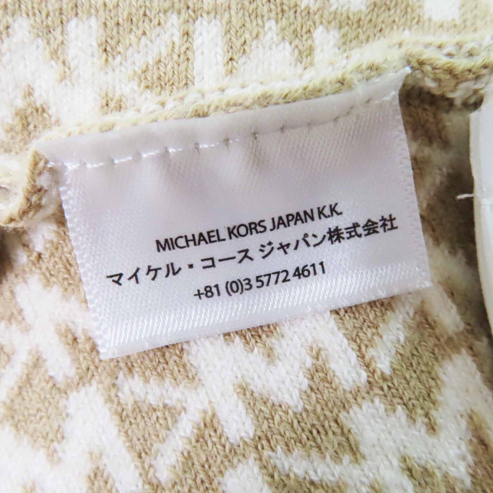 マイケルコース MK シグネチャー ニット ポンチョ