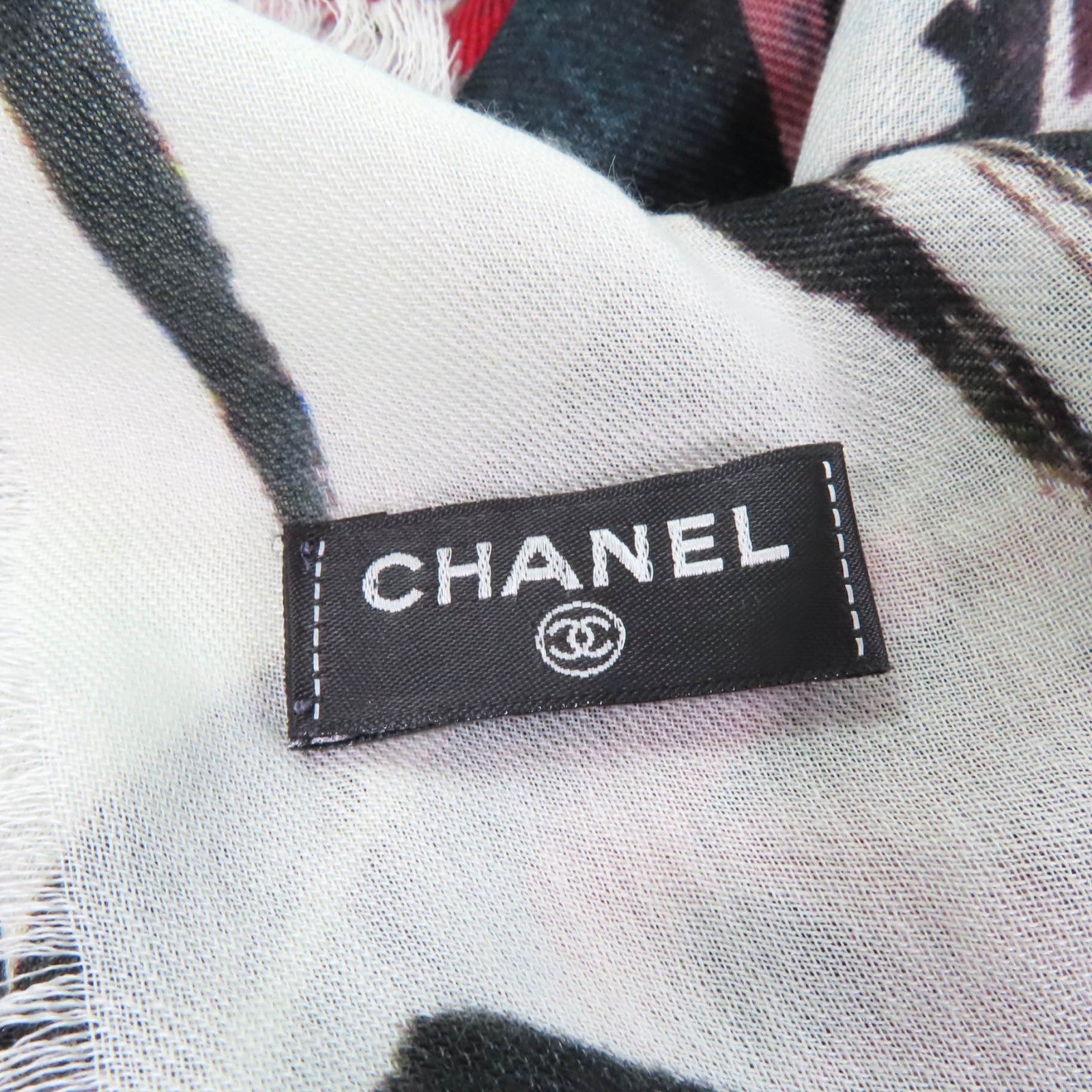 シャネル ツイード カシミア スカーフ