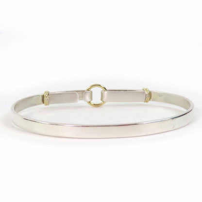 ティファニー & Co. バングル Au750 SV925 サイズ 17