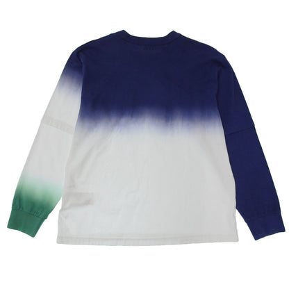Sacai グラデーション マルチ コットン 長袖 Tシャツ