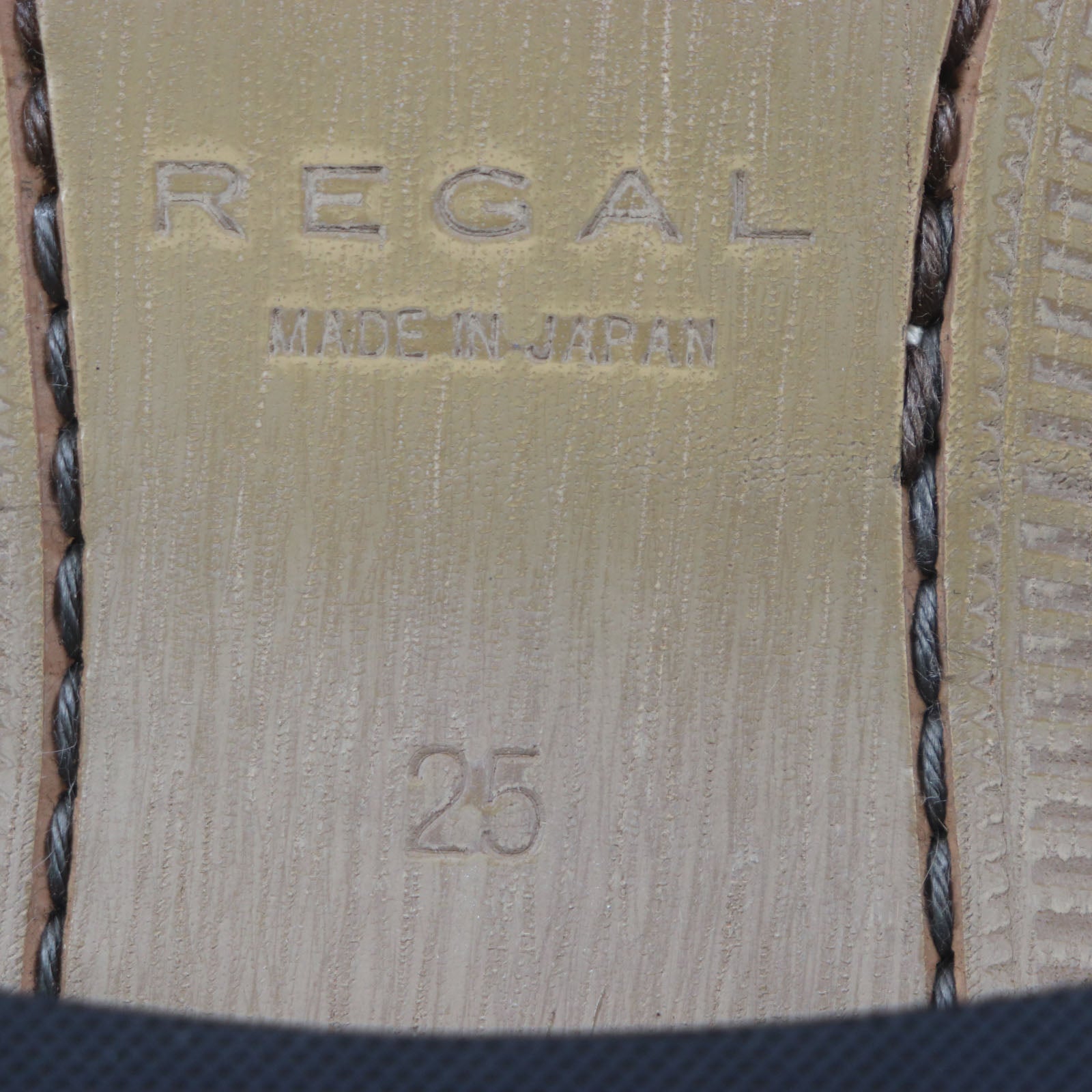 REGAL ストレートチップ レザーシューズ