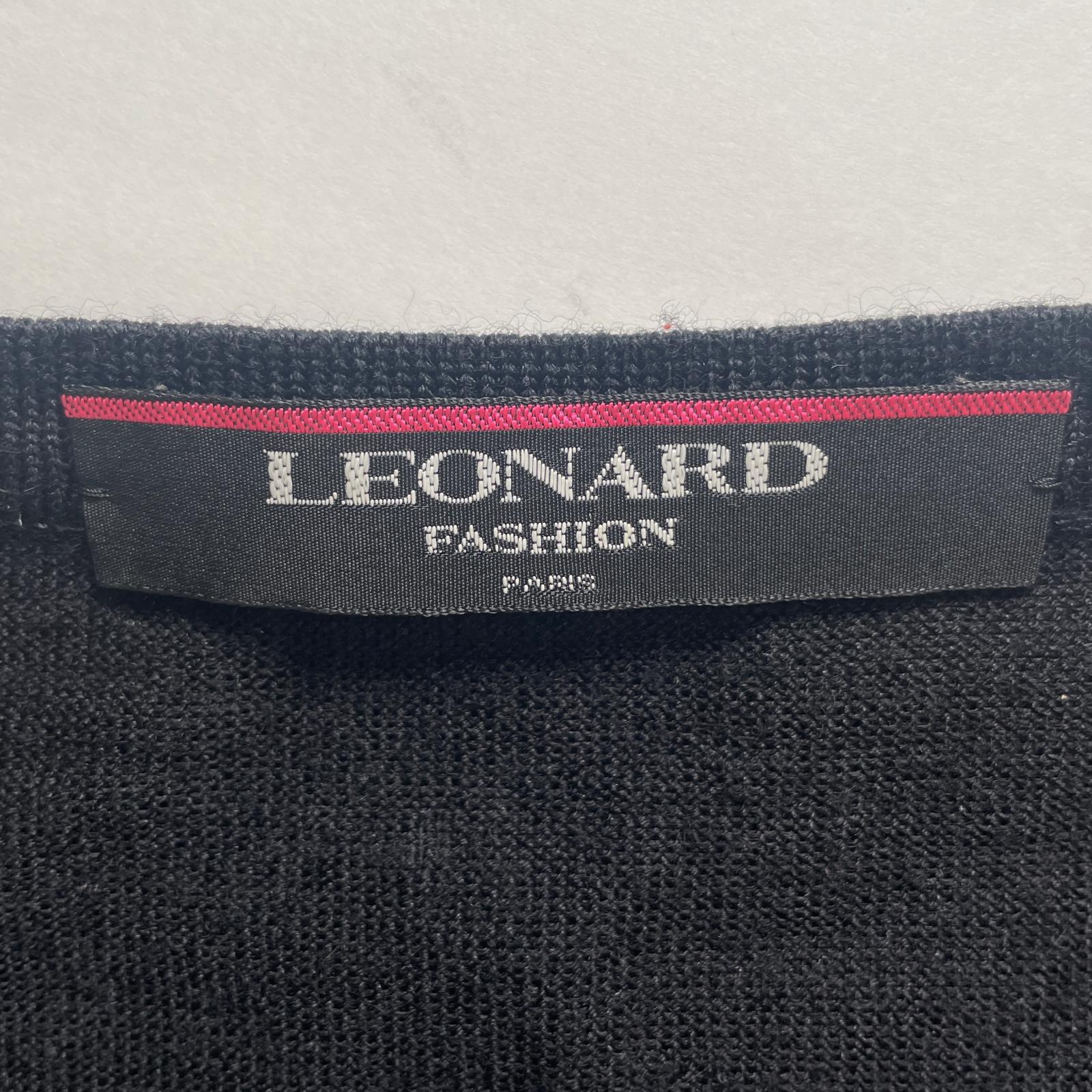 LEONARD ウール カーディガン