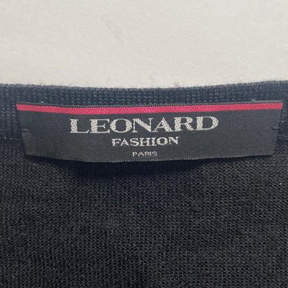 LEONARD ウール カーディガン