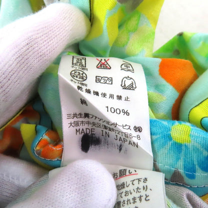 LEONARD FASHION フラワープリント コットン Tシャツ