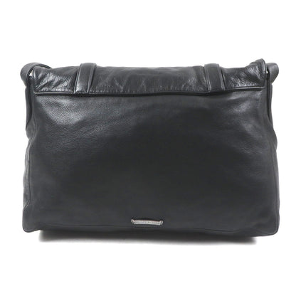 クロムハーツ G BENSIMONE レザー ショルダーバッグ
