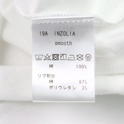 ANTICIPO INZOLIA ロゴ タグ コットン Tシャツ