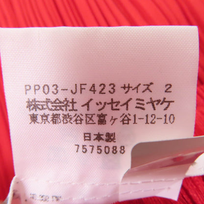 PLEATS PLEASE PP03-JF423 ポリエステル ワイド パンツ