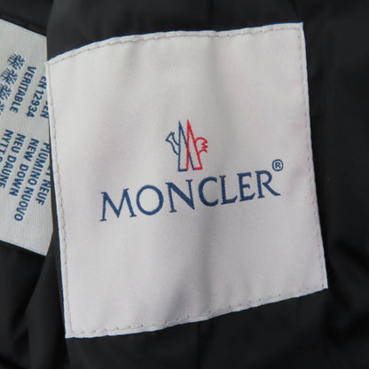 Moncler RODEIA ジップアップ レザー ダウンベスト