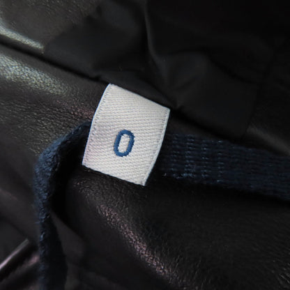 Moncler RODEIA ジップアップ レザー ダウンベスト