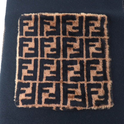フェンディ ズッカ パターン ウール カシミア スカーフ