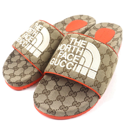 グッチ×The North Face GG キャンバス サンダル