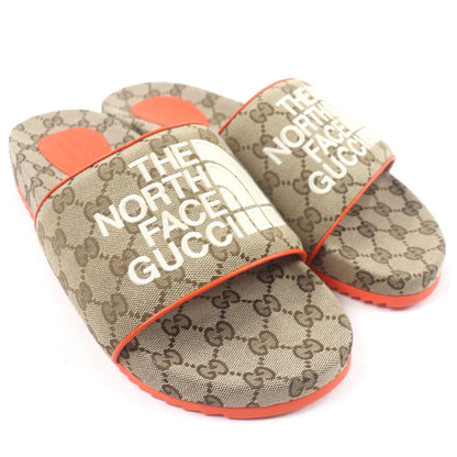 グッチ×The North Face GG キャンバス サンダル