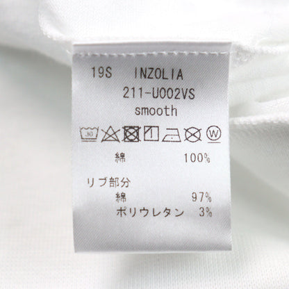 ANTICIPO INZOLIA ロゴ タグ 半袖 コットン Tシャツ