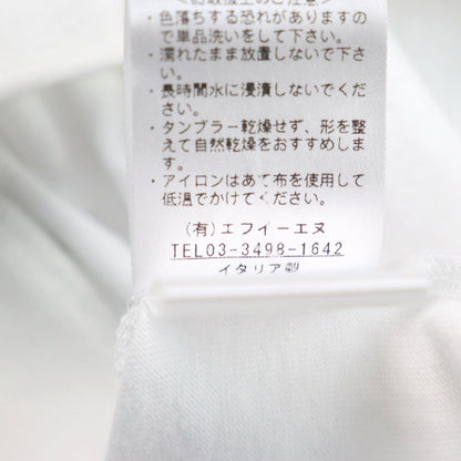 ANTICIPO INZOLIA ロゴ タグ 半袖 コットン Tシャツ
