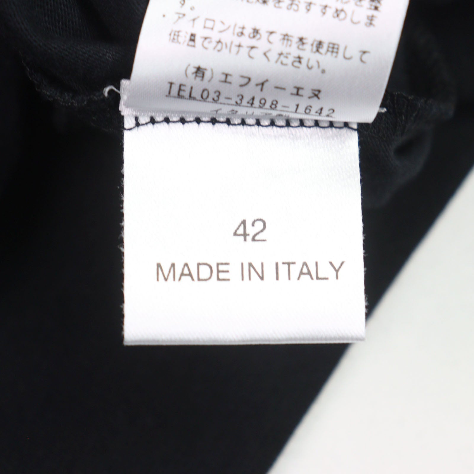 ANTICIPO INZOLIA ロゴ タグ コットン Tシャツ