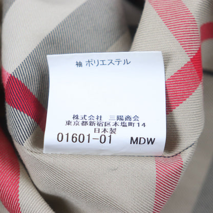 バーバリー ロンドン ノバ チェック カシミヤ ブレンド コート