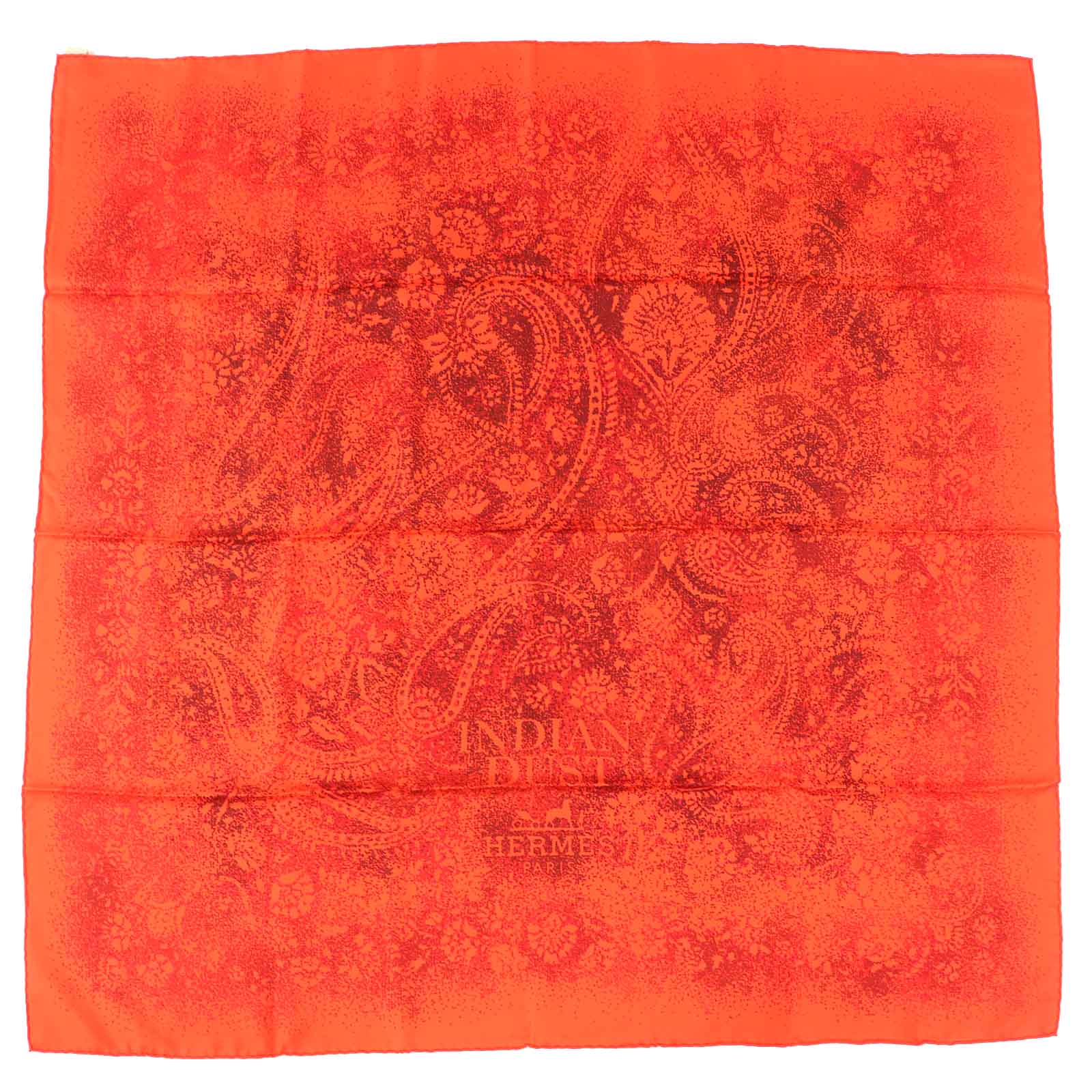 エルメス INDIAN DUST シルク スカーフ