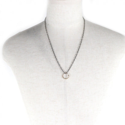 グッチ オウロボロス AG925 Au750 ネックレス