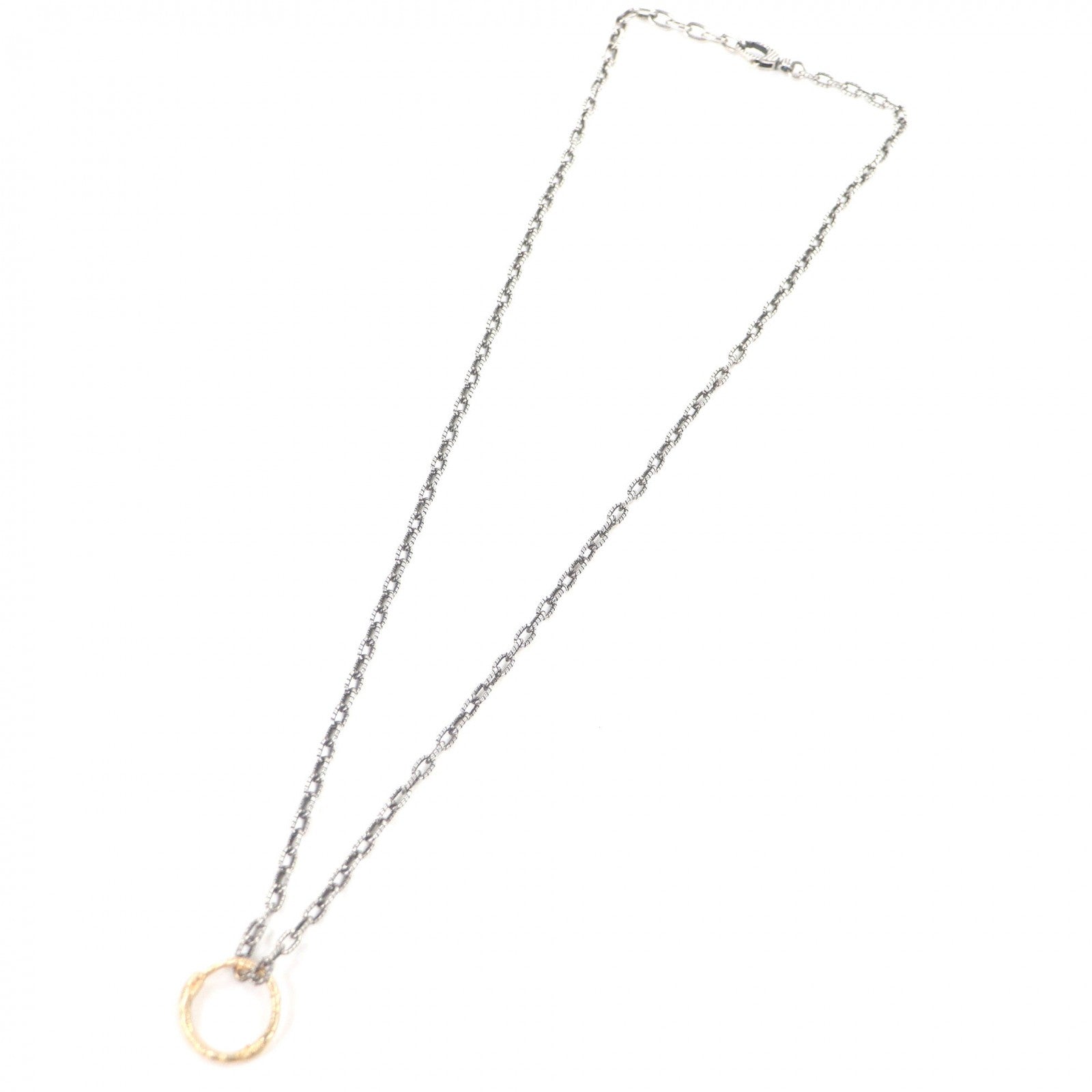 グッチ オウロボロス AG925 Au750 ネックレス