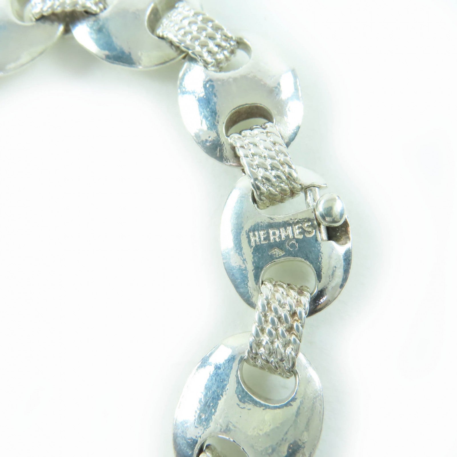 エルメス Shrouis Bangle シルバー ブレスレット
