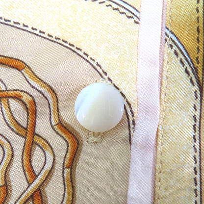 エルメス Twill Laine Silk Switch Knit シルク ポロシャツ