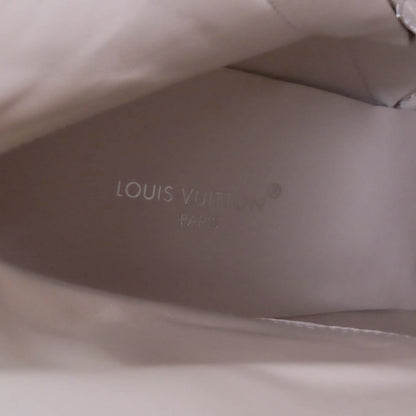 ルイヴィトン LV ロゴ レザー アンクルブーツ