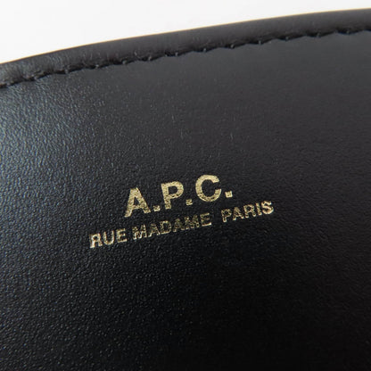 A.P.C. ハーフ ムーン カーフ レザー ショルダー バッグ