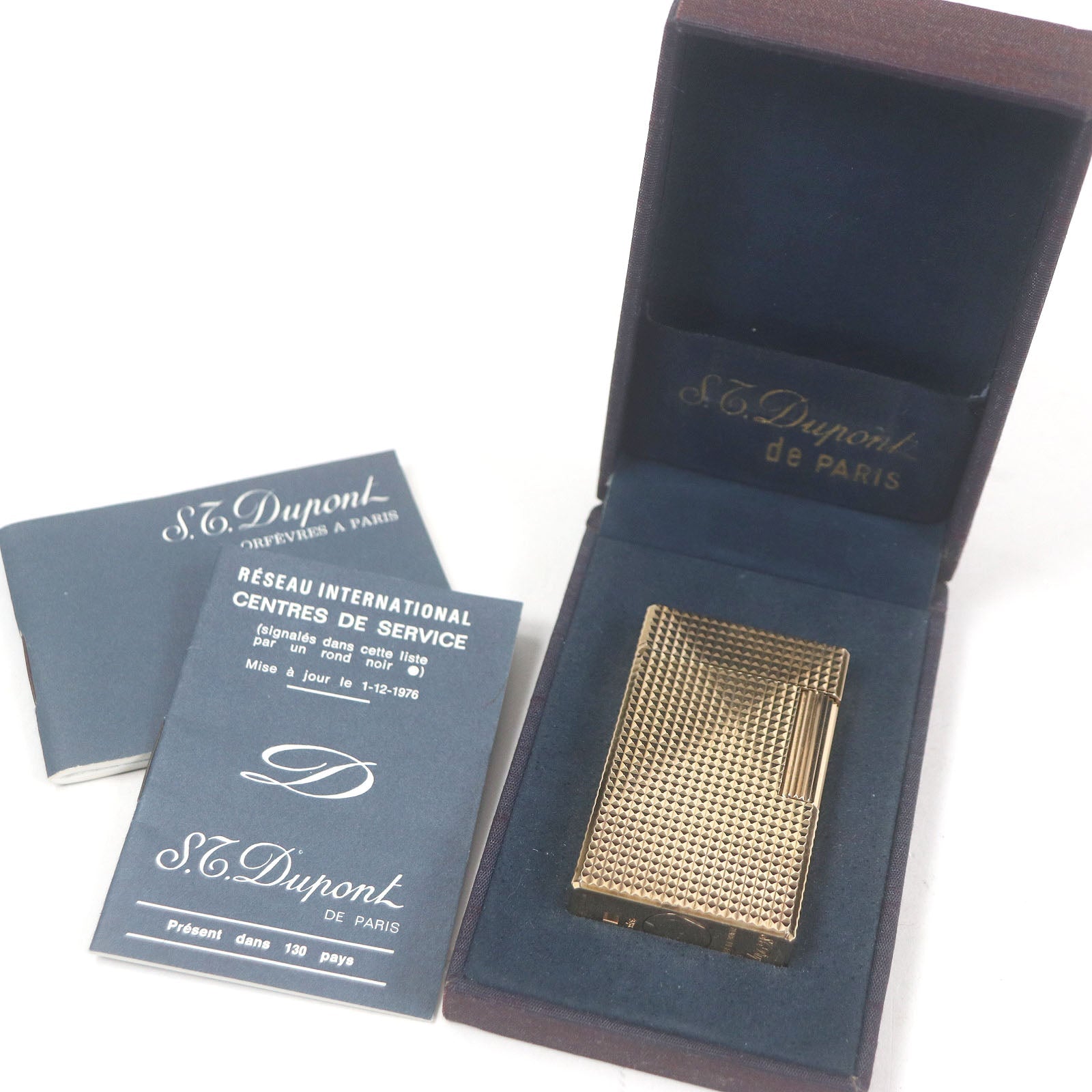 デュポン ライン 1 ロング ダイヤモンド ヘッド ローラー ライター