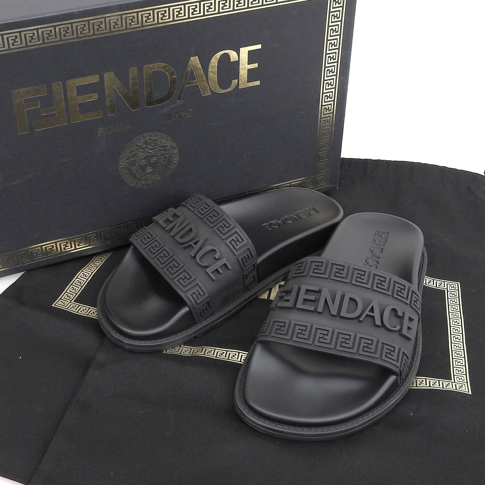 Fendace FENDACE ラバーサンダル