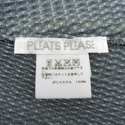 PLEATS PLEASE ブロック チェック柄 半袖 Tシャツ