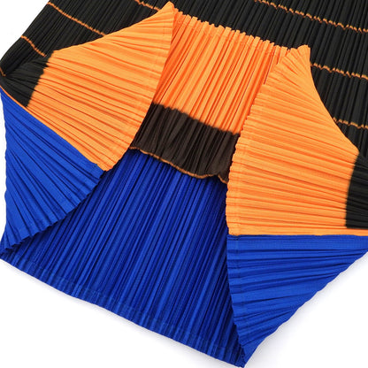 PLEATS PLEASE プリーツ ポリエステル ノースリーブ Tシャツ